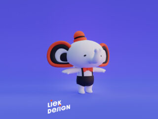 Process of Mascot Design 3D