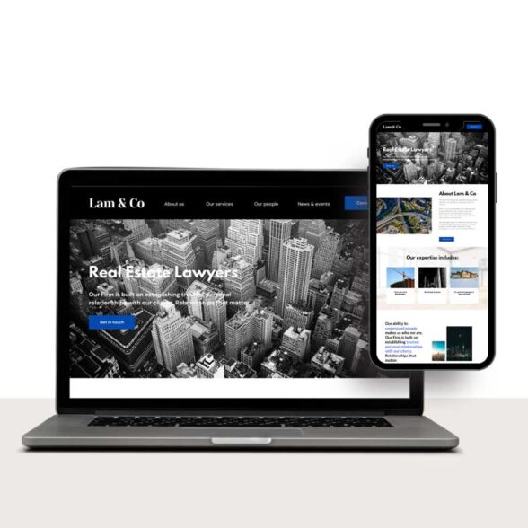 Website Design and Landing Page